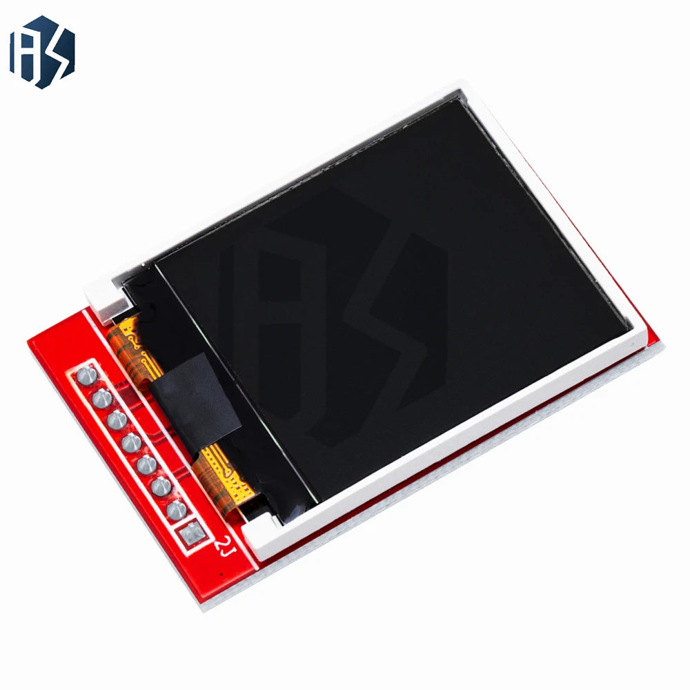 128 TFT LCD Screen SPI Display Module Arduino STM32 Black Pcb Red Zpaxo