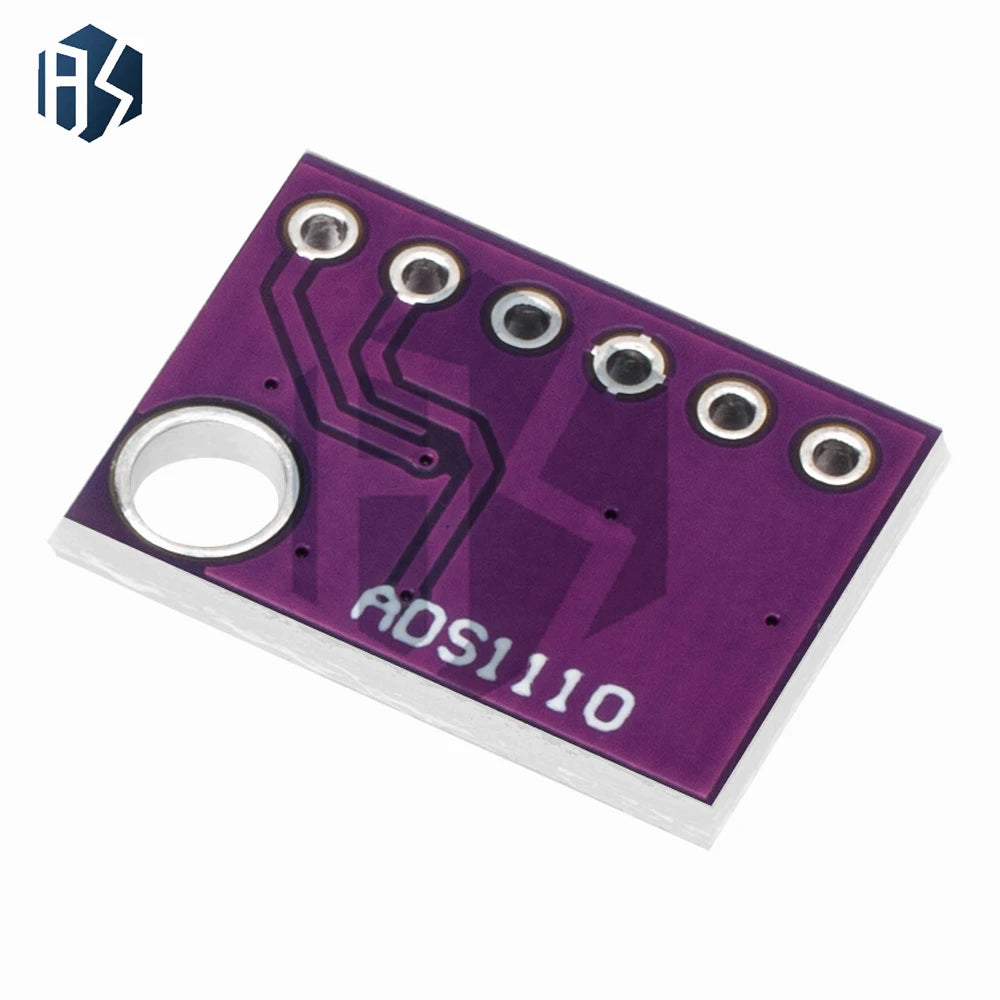 1PC ADS1110 16-Bit ADC Module – 2.7-5.5V Low-Power (240μA) I2C Thermocouple Amplifier & Temperature Sensor Zpaxo