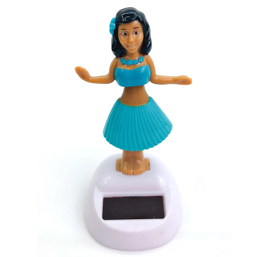 Solar Powered Dancing Toys Solar Powered Little Girl Dancer Toy Car Dashboard Decor Solar Powered Portable Solar Car Ornament Zpaxo black China Mainland