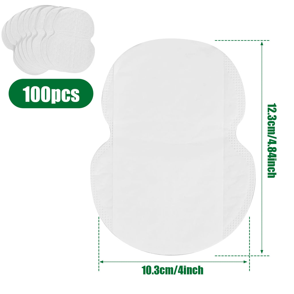 100- Underarm Sweat Pads Disposable Non-woven Breathable Ultra-thin
