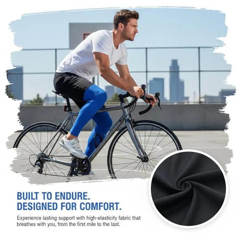 2-Pack Ice Silk Cooling Leg Sleeves – UV Protection & Compression