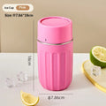 One Click Press To Defrost 304 Ice Making Cup, Ice Tray Beverage, Soda Ice Tray, Outdoor Fitness Cooling Coffee Cup Zpaxo pink