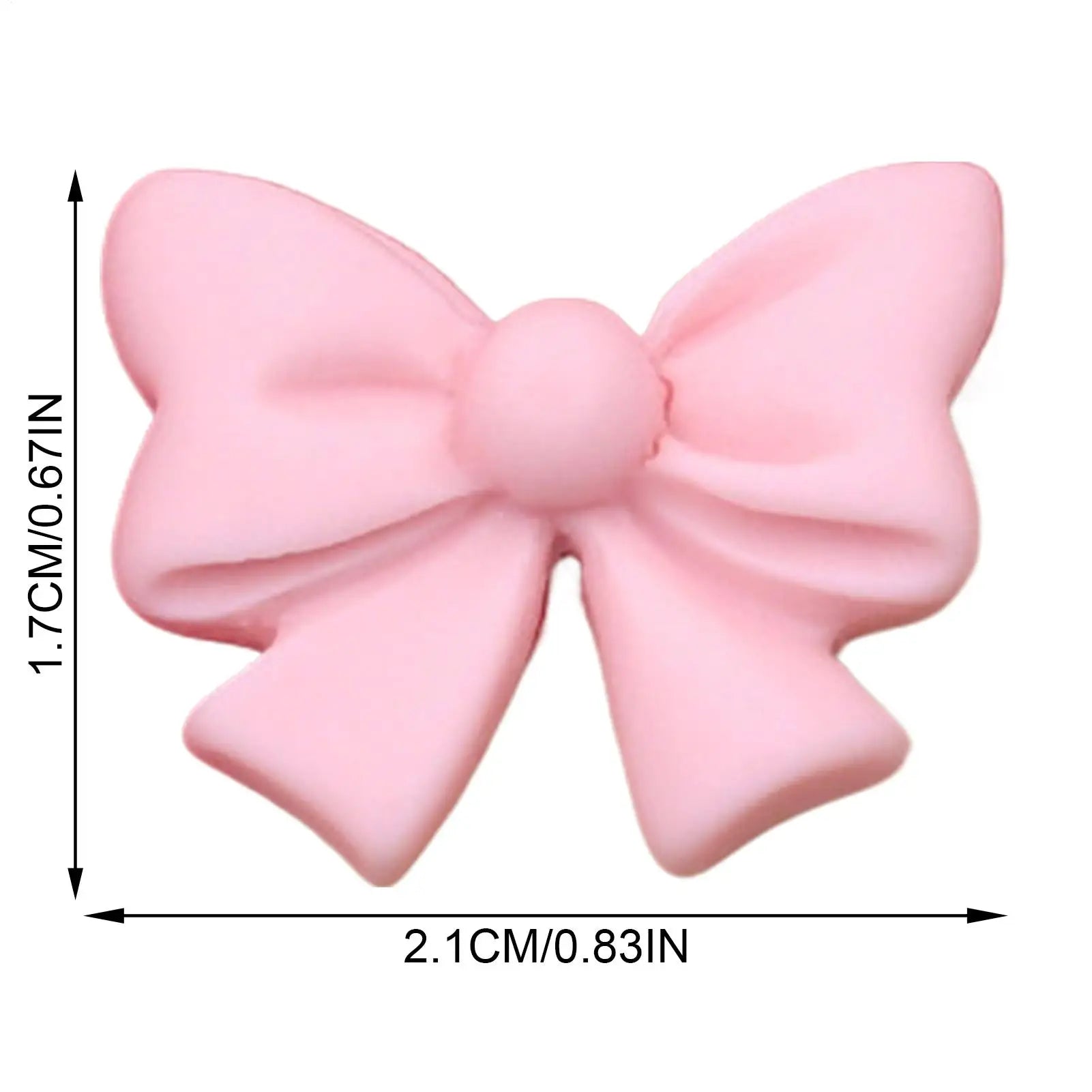 Bow Cake Toppers 40-Piece Cute Bowknot Cupcake Party Decors Birthday