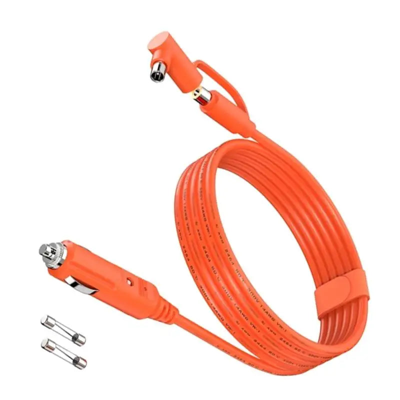 652F Quick Connecting Automotive Charging Cord Vehicle Cable Plastic Zpaxo for Orange yellow China Mainland