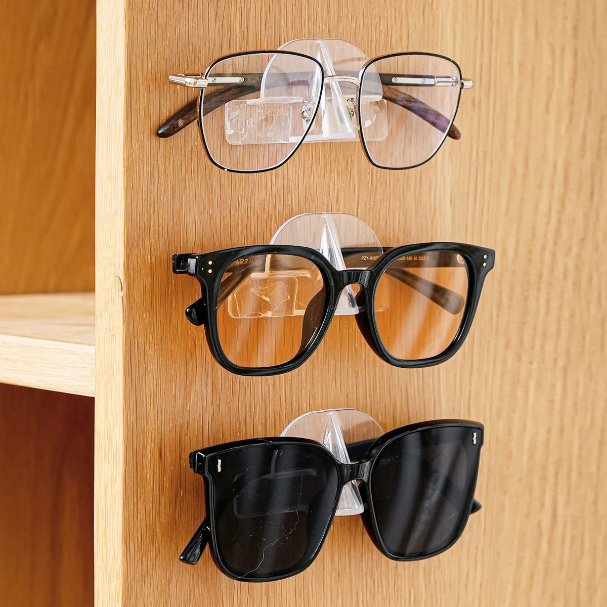 1 2 4 6 8-pack Glasses Storage Rack Wall-mounted Sunglasses Wall Home Zpaxo
