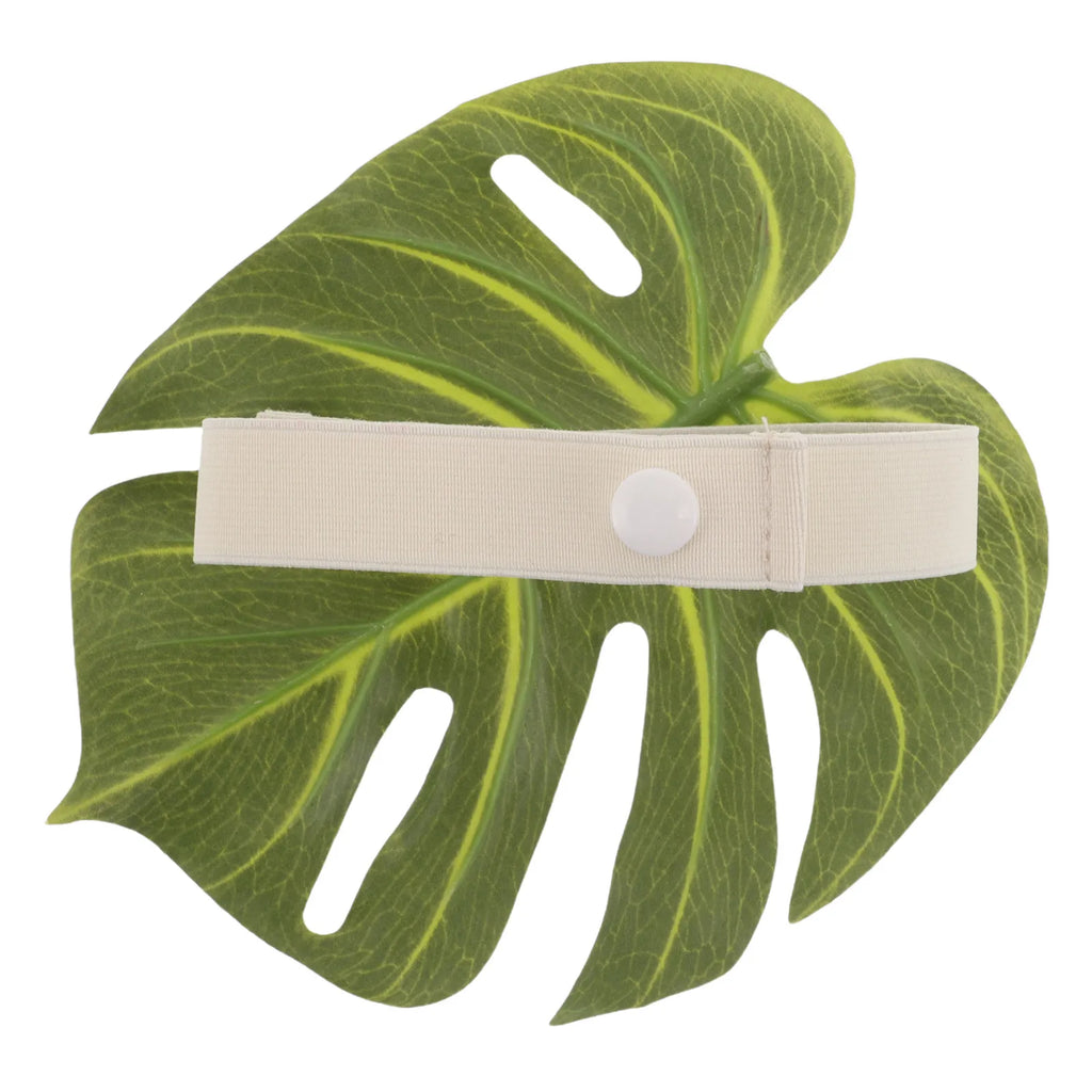 No Drill Monstera Leaf Curtain Tiebacks Decorative Drapery Holdbacks