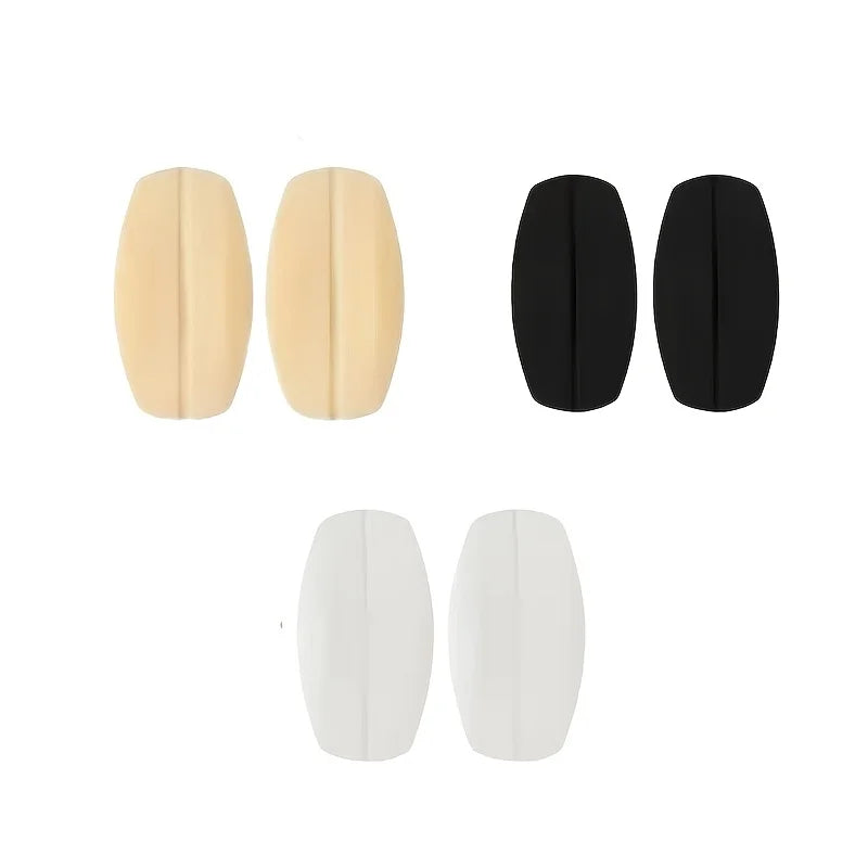 2 Silicone Shoulder Strap Pads Anti-slip Bra Holders Multi-color