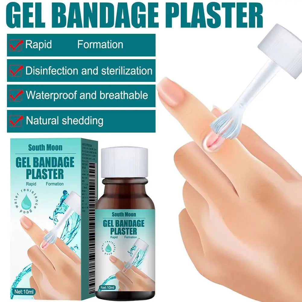 Waterproof Liquid Bandage Wound Healing Gel Spray | Breathable Liquid Bandage Gel Zpaxo