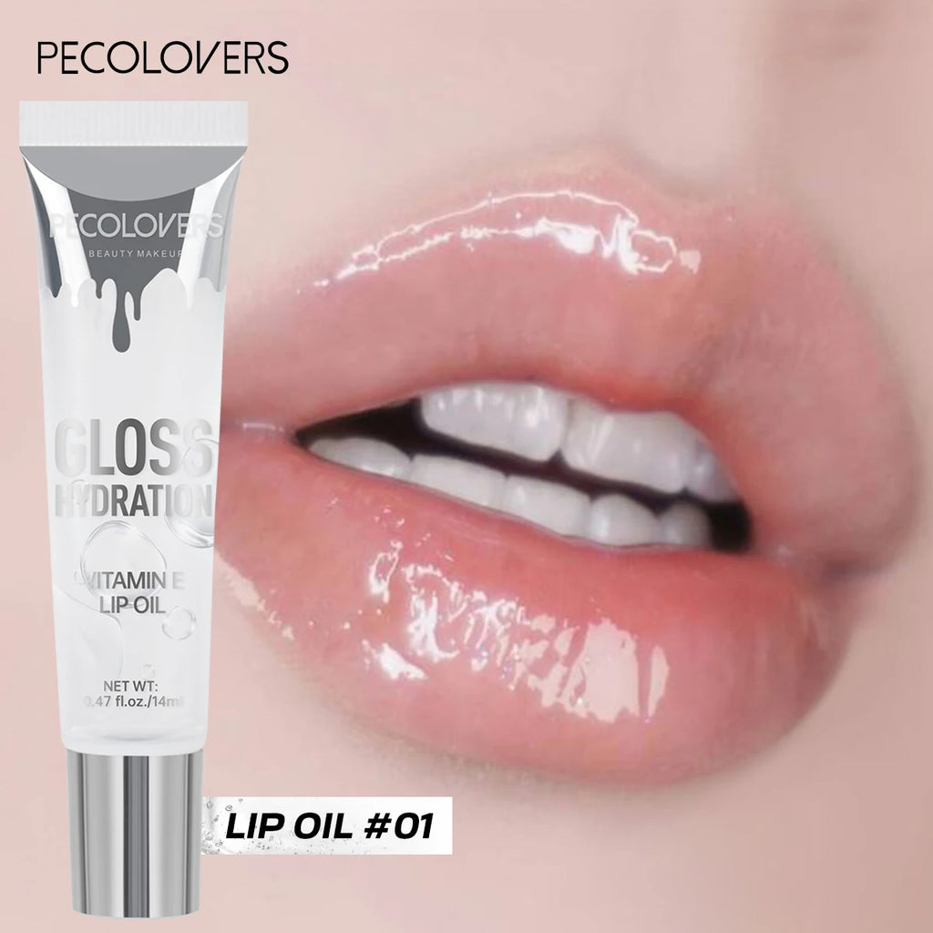 1PC Gloss Lip Gel, Glitter, Nourishing, Non-Sticky Lip Oil-Perfect Gift for Women with All Skin Types, Halloween Christmas Gifts Zpaxo 01