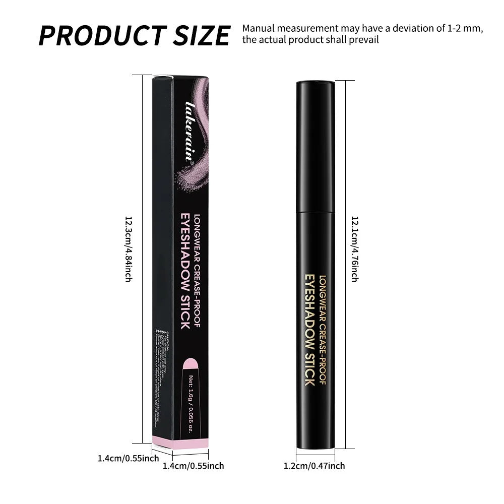 10 Colors Longwear Crease-proof Eyeshadow Pencil Stick Lasting