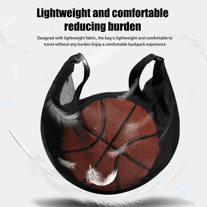 Sturdy Single Ball Sling Bag Zip Pocket Designs Organized Sports Gear Zpaxo