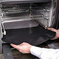A durable, non-stick cookie sheet mat that can be reused for electric and gas ovens, grill accessories Zpaxo 1PC