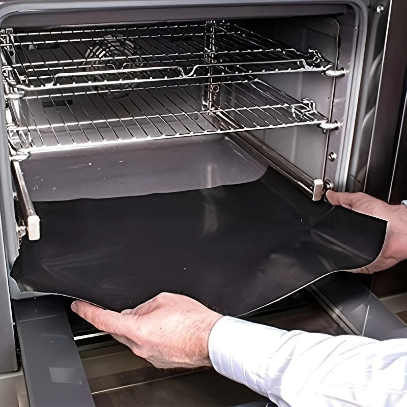 A durable, non-stick cookie sheet mat that can be reused for electric and gas ovens, grill accessories Zpaxo 1PC