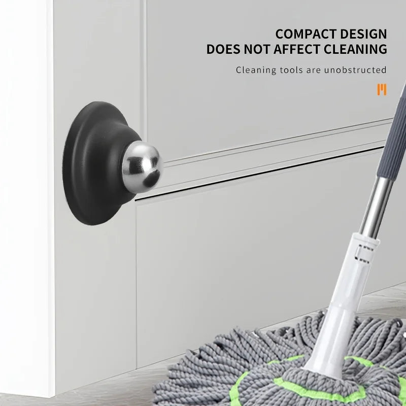 Punch-free Short Door Stopper Anti-collision Suction Holder Bathroom