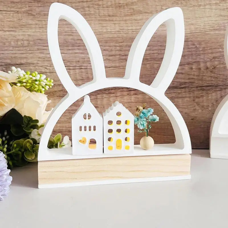 Rabbit Silicone Fondant Mold Bunny Candle Mould Semicircular Soap