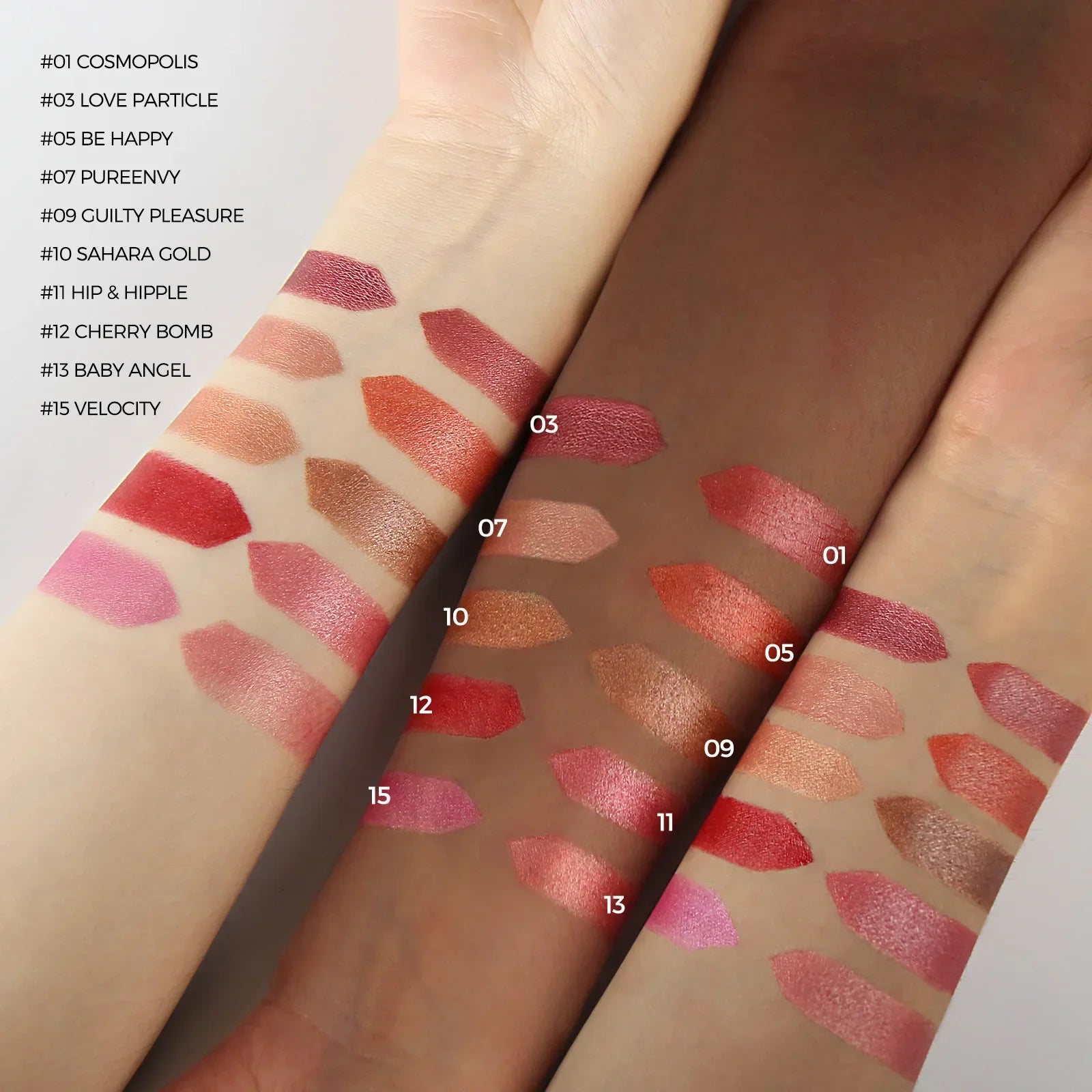 Makeup Non-sticky Non-fading Lipstick Pearlescent Long-lasting