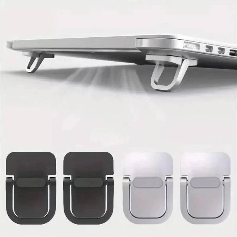 Aluminium Self-adhesive Laptops Stand Invisible Computer Keyboards