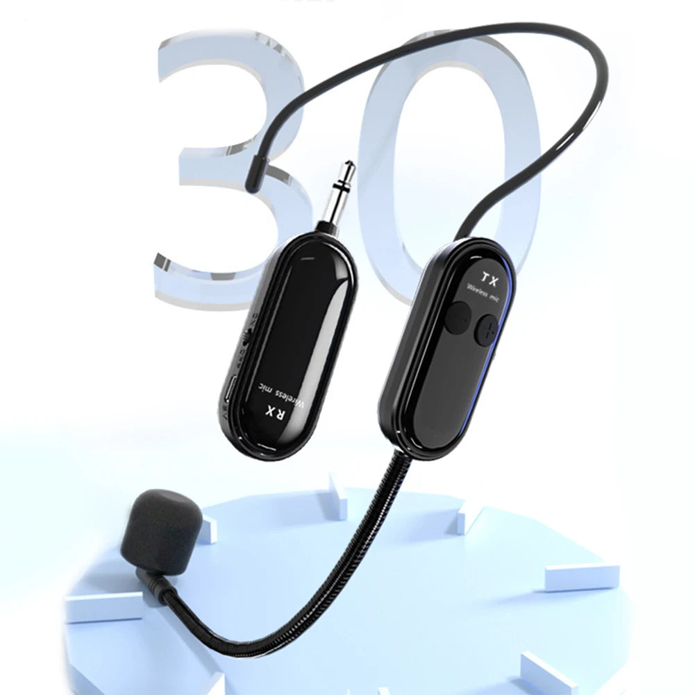 Wireless Microphone Headset Long Range Handheld 1 Mic System Teach