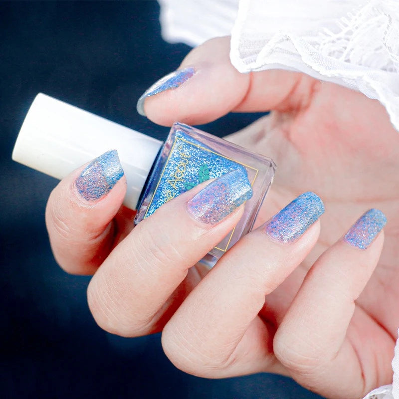 Water-based Peel-off Nail Polish No UV Lamp Needed Long-lasting Zpaxo