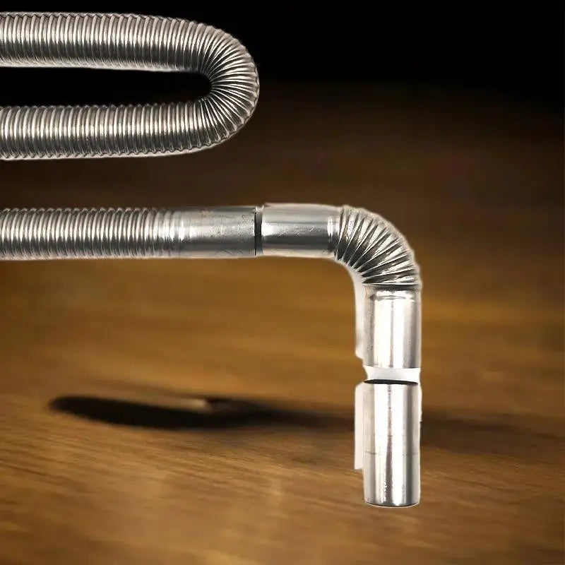 Vent Hose 60- Stainless Steel Tube Car Air Heater Clamp Zpaxo