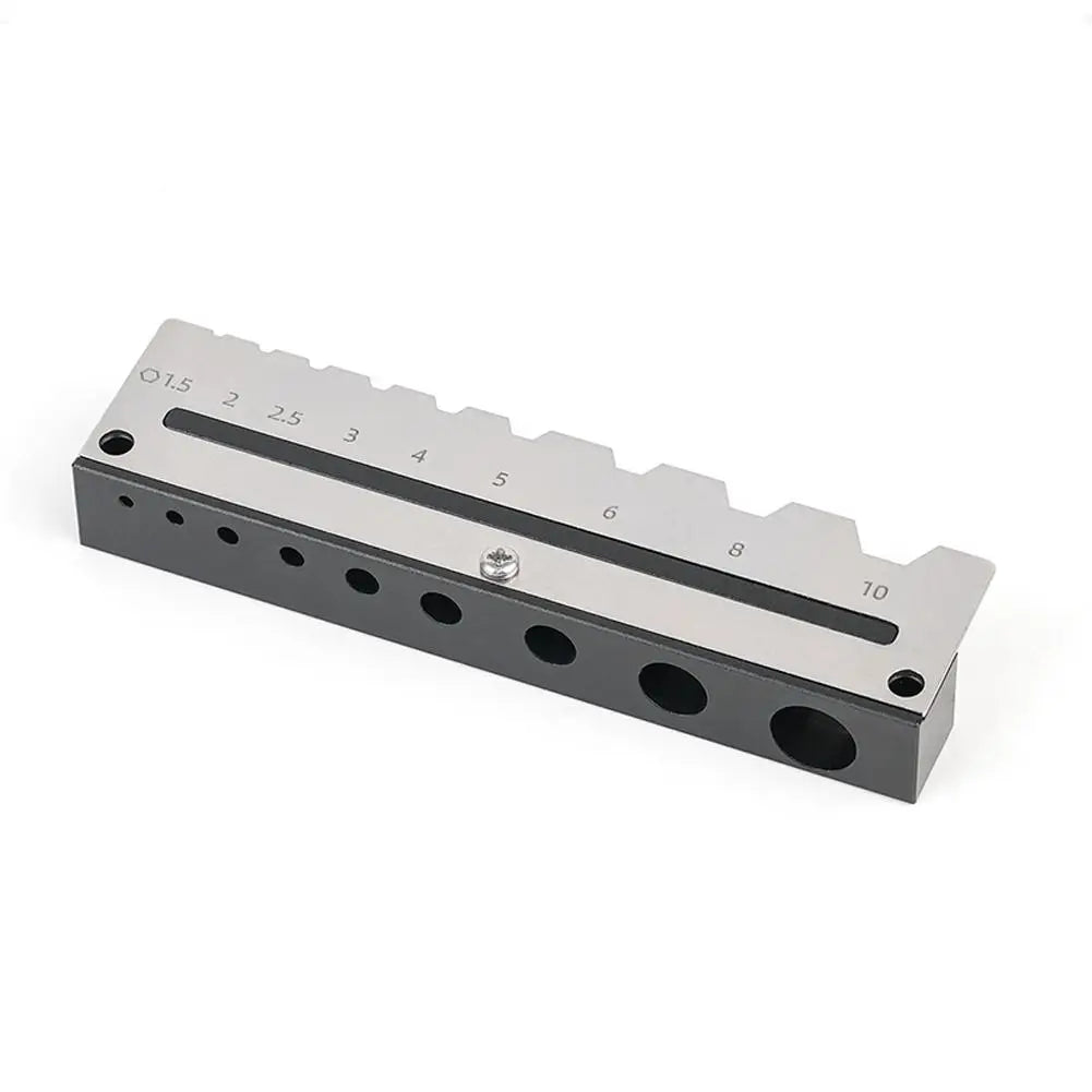 9-Slot Wall Mount Hex Key Wrench Rack Organizer | KITPIPI Wrench Rack Organizer Zpaxo