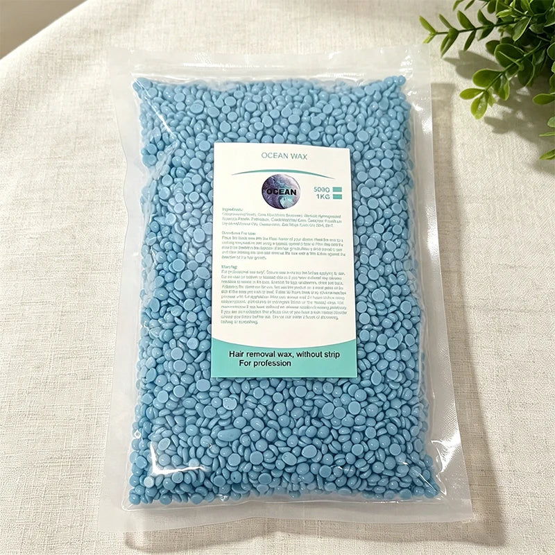 2026 1000g/500g/50g Wax Beans for Hair Removal Fast Painless Body Bikini Wax for Heater Machine Use in Beauty Salons And Home Zpaxo