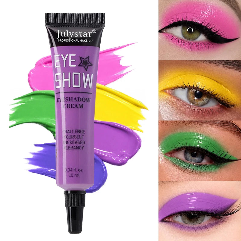 9 Eyeshadow Cream Professional Face Paint Body Pigment Matte Liquid Zpaxo