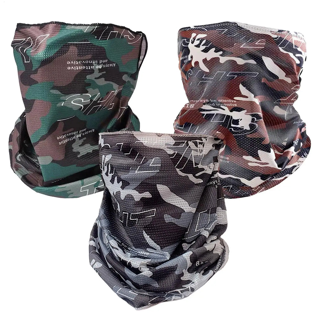 UV Protection Ice Silk Face Gaiter – Windproof Outdoor Bandana Outdoor Face Gaiter Zpaxo