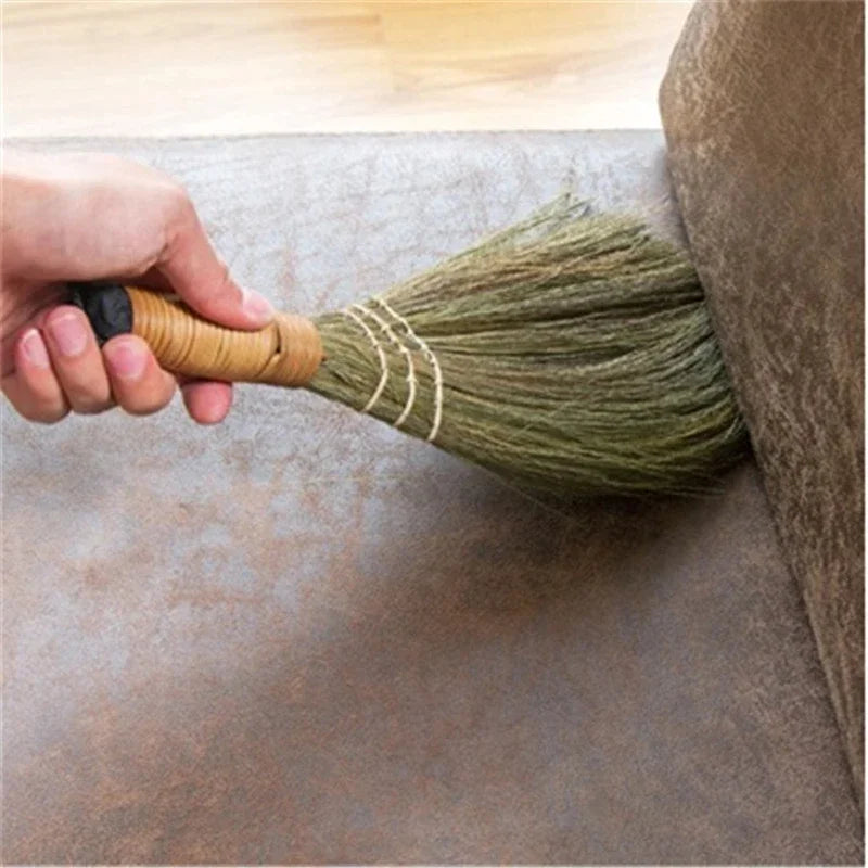 Japanese Handmade Straw Broom – Bamboo Floor Sweeping Brush Handmade Straw Broom Zpaxo