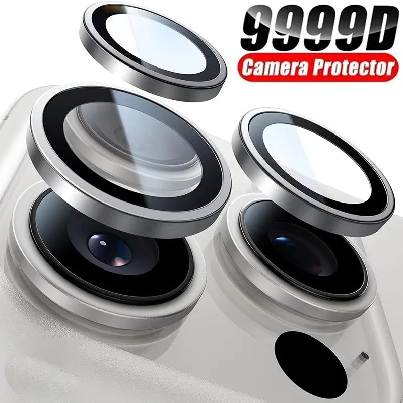 Metal Lens Protector Iphone 16 15 14 13 Max Ring Glass PM Mini Camera
