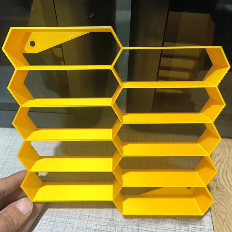 CM3D Printing Car Model Display Rack Creative 10 Grids Cars Storage