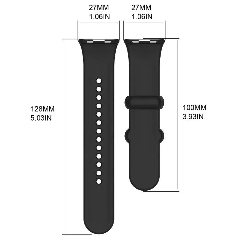 652F Replacement Band Belt Quick Release Silicone Wriststrap Breathable Bracelet Zpaxo