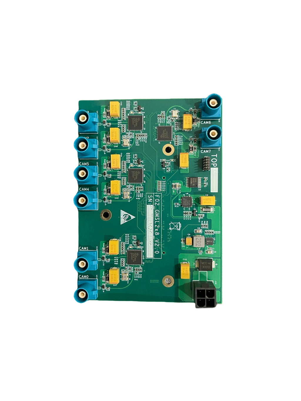 GMSL2 8-way Expansion Board, Compatible with Orin AGX Kit Zpaxo Default Title