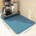 Absorbent Coffee Mat Anti-slip Rubber Pad Espresso Machines Protects