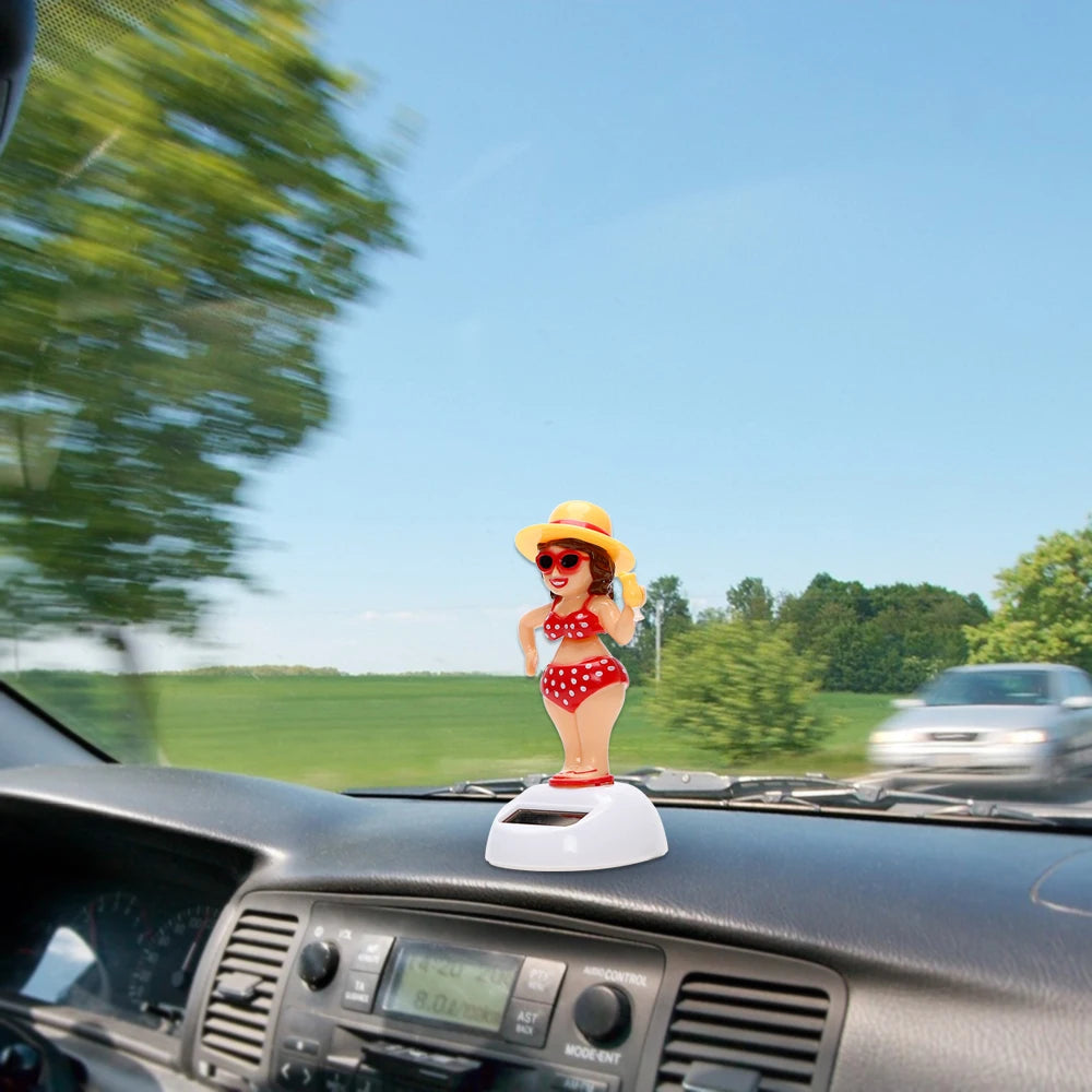 Cartoon Cactus Car Accessories Auto Dashboard Decoration Creative