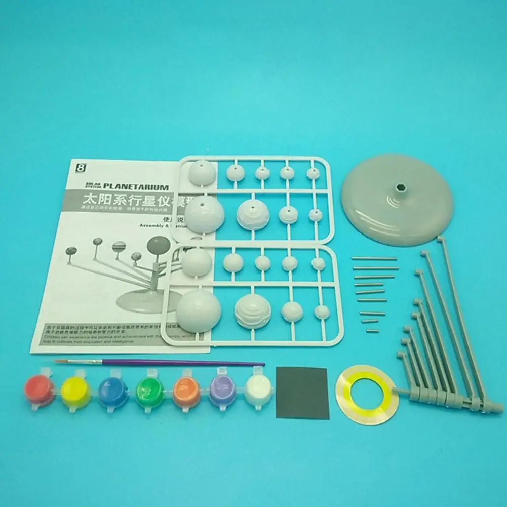 DIY Solar System Planetarium STEM Toy – Glow-in-the-Dark Kit STEM Science Kit Zpaxo