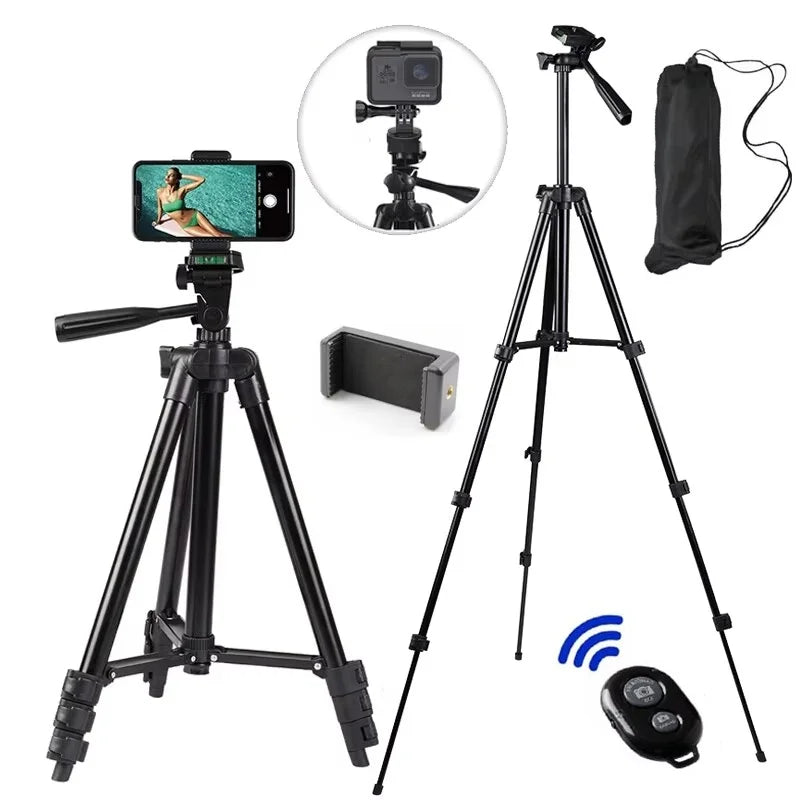 Phone Live Tripod Universal Camera Flexible Tripod Stand Phone Holder Lightweight Photography Accessories For Phone DSLR Camera Zpaxo