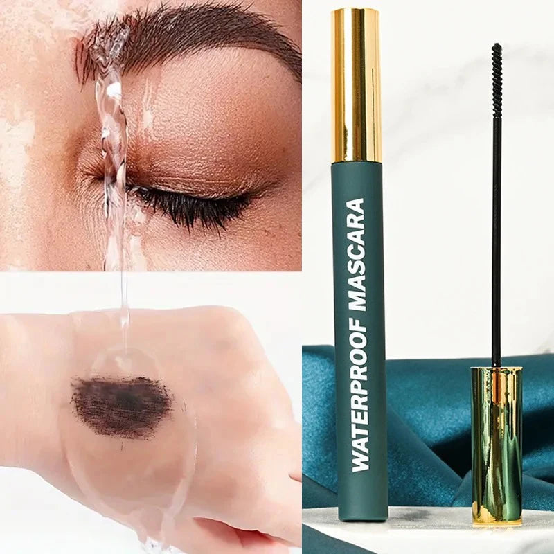 Waterproof 4D Mascara Black Brown Ultra Thin Volumizing Long-lasting