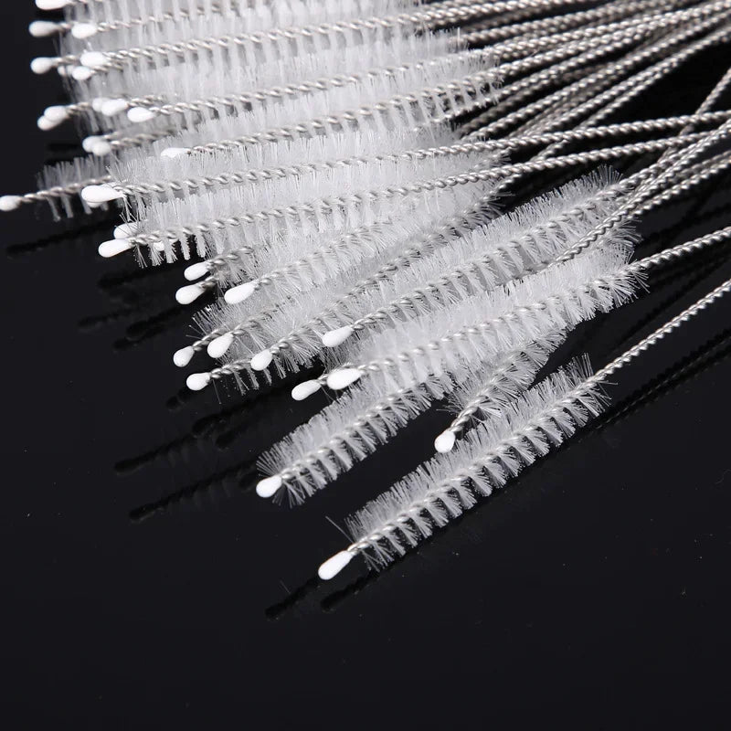 Stainless Steel Straw & Bottle Cleaning Brush Set – 5/10 Pack