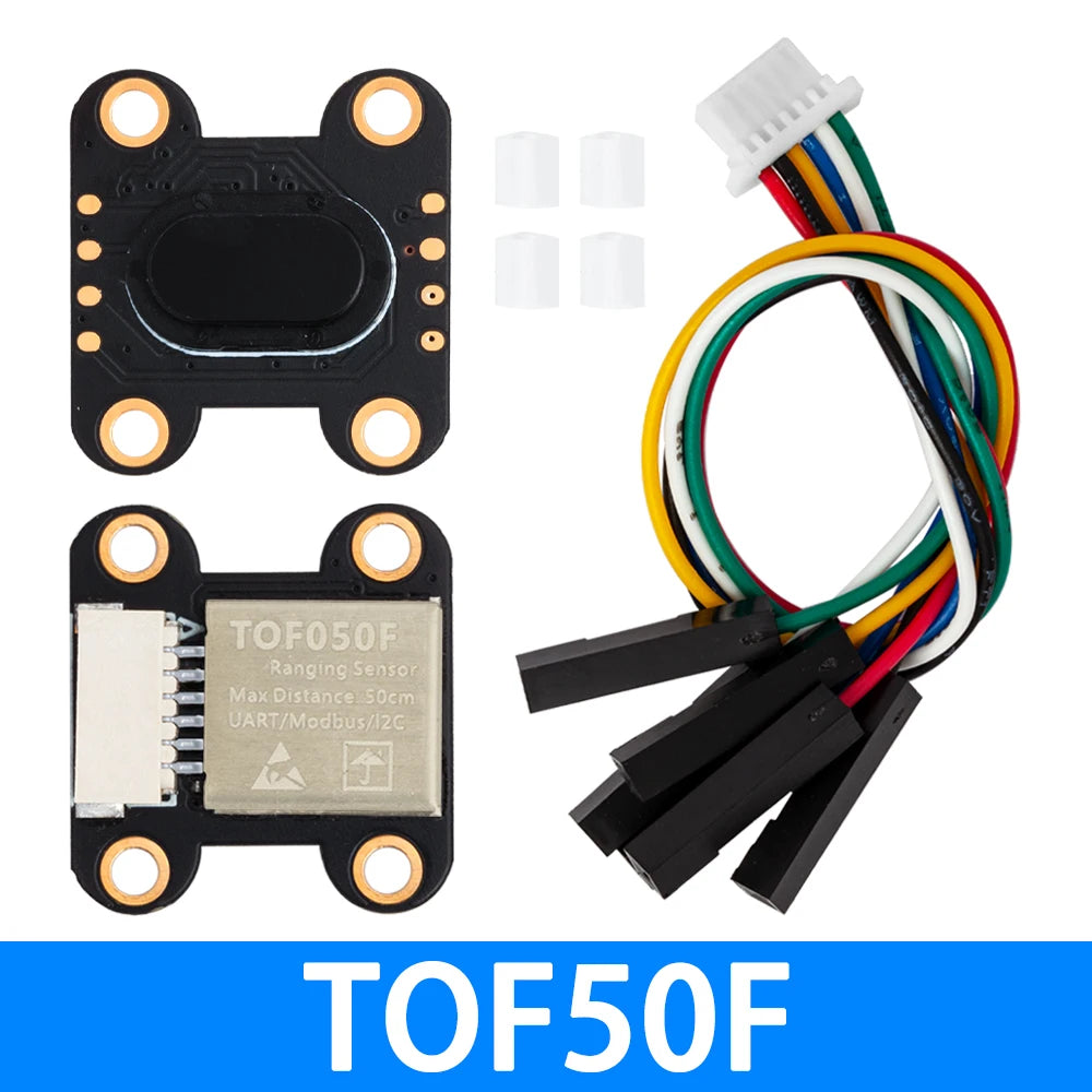‌VL6180/VL53L0X/VL53L1X Time-of-Flight (ToF) Laser Distance Sensor – High-Precision Ranging Module (50cm/2m/4m) with MCU Zpaxo TOF050F