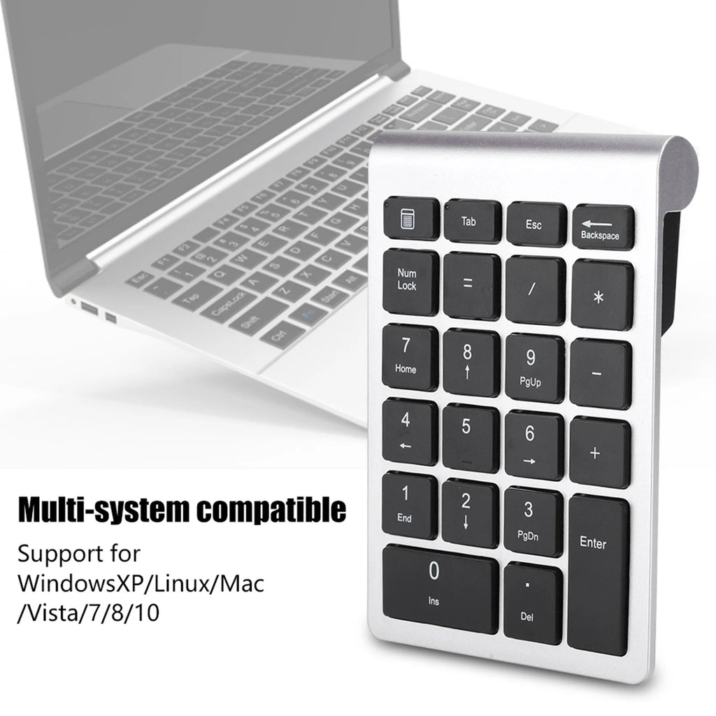 RF304 22 Keys Mini Keyboard Wireless with Receiver Numeric Keypad USB 2.4G Wireless Mini Keyboard Zpaxo