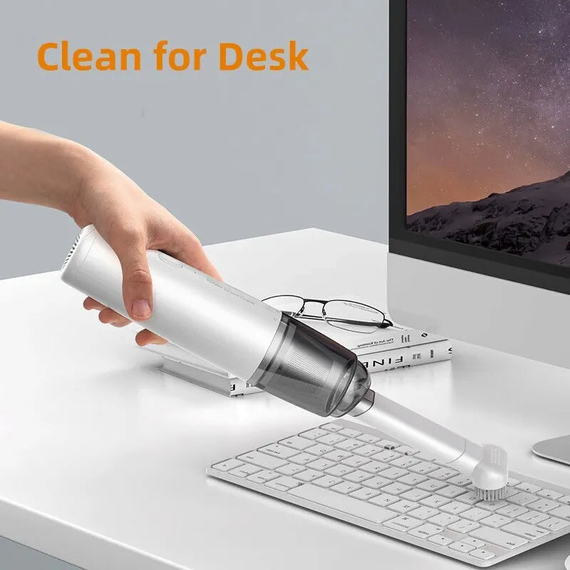 Vacuum Cleaner Mini Car Cleaning Powerful Suction Handheld Car Vacuum Cleaner Rechargeable for Car and Home Auto Vacuum Cleaner Zpaxo