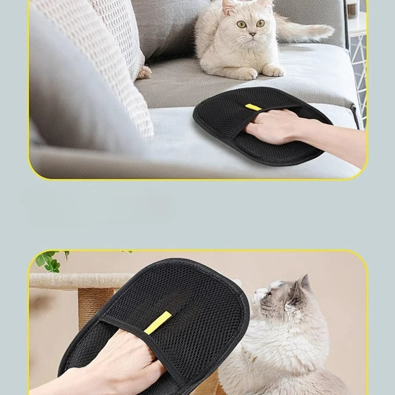 Pet Hair Remover Portable Washable Clothes Hair Dehairing Gloves Pet Cleaning Products Pet Accessories Zpaxo