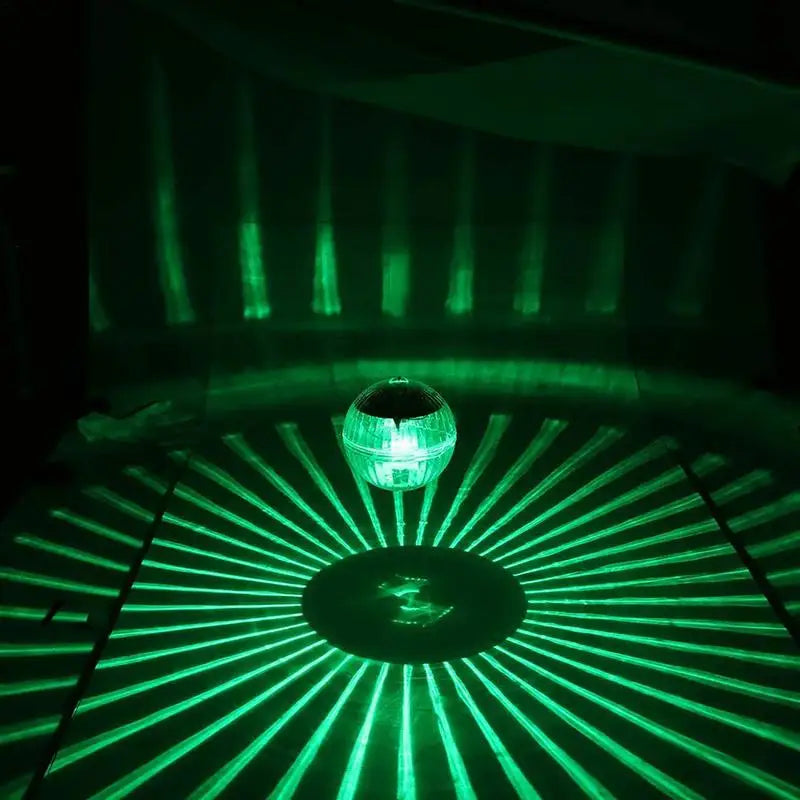 Garden Floating Underwater Ball Lamp Solar Powered Color Changing Swimming Pool Party Night Light For Yard Pond Garden Lamp Zpaxo