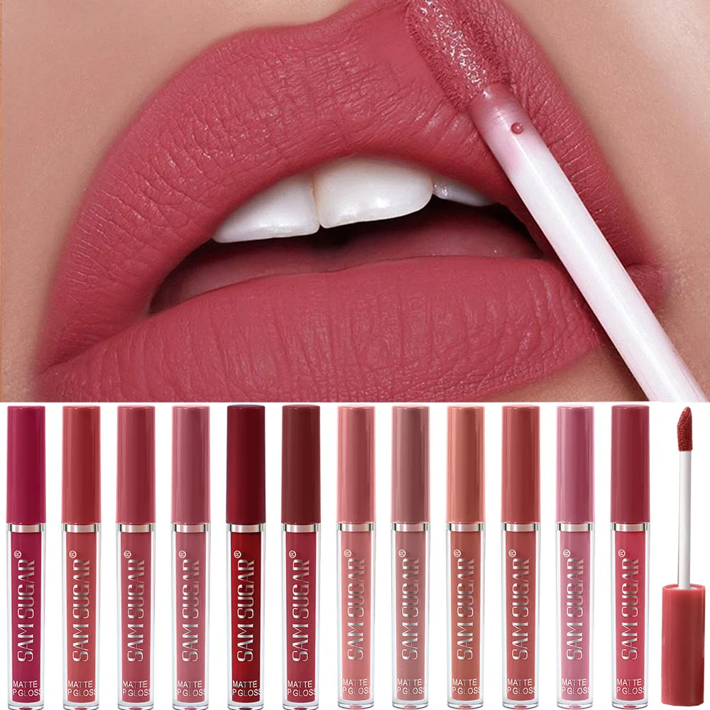 Velvet Matte Lip Waterproof Smudge-proof Smooth Application