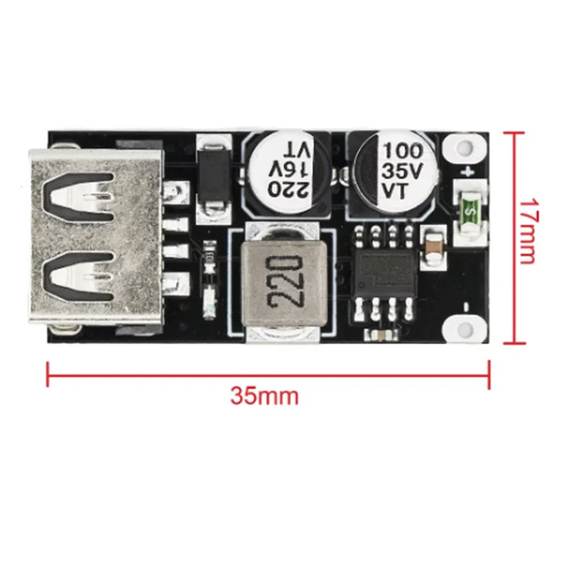 DC-DC DC step-down QC3.0 USB charging module car USB charger 10-32V12V24V conversion Zpaxo