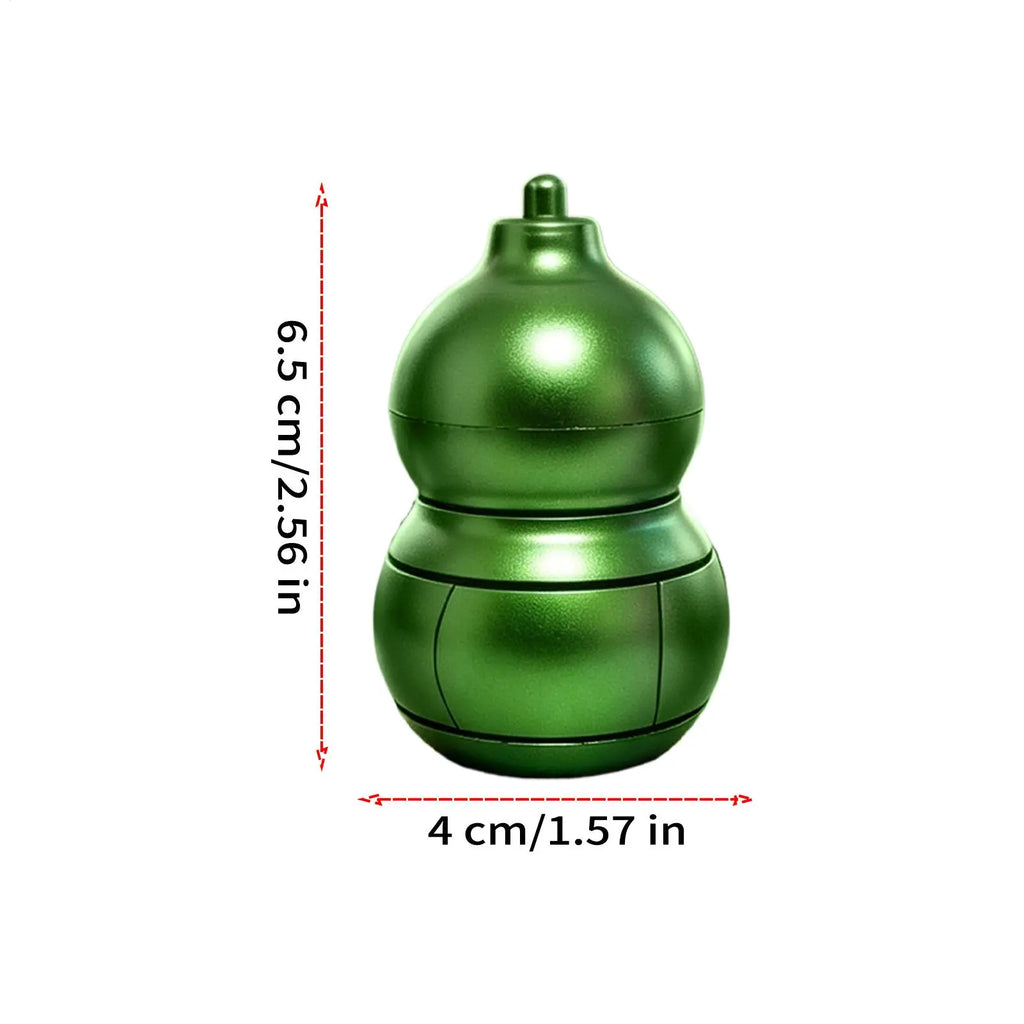 Fidget Sensory Toys Gourd Shape Small Magnetic Rotating Gadget Sensory Toys For Adults Home Office Desk Classroom School Party Zpaxo