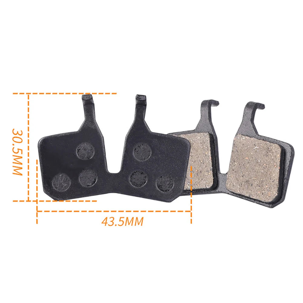 2 Pairs Bike Disc Brake Plate Pad Quiet Hydraulic Wear-resistant MTB