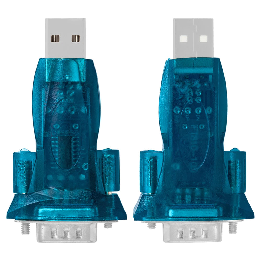 HL-340 USB RS-232 DB9 Serial Port Adapter 9-Pin COM Converter Legacy Zpaxo DB9