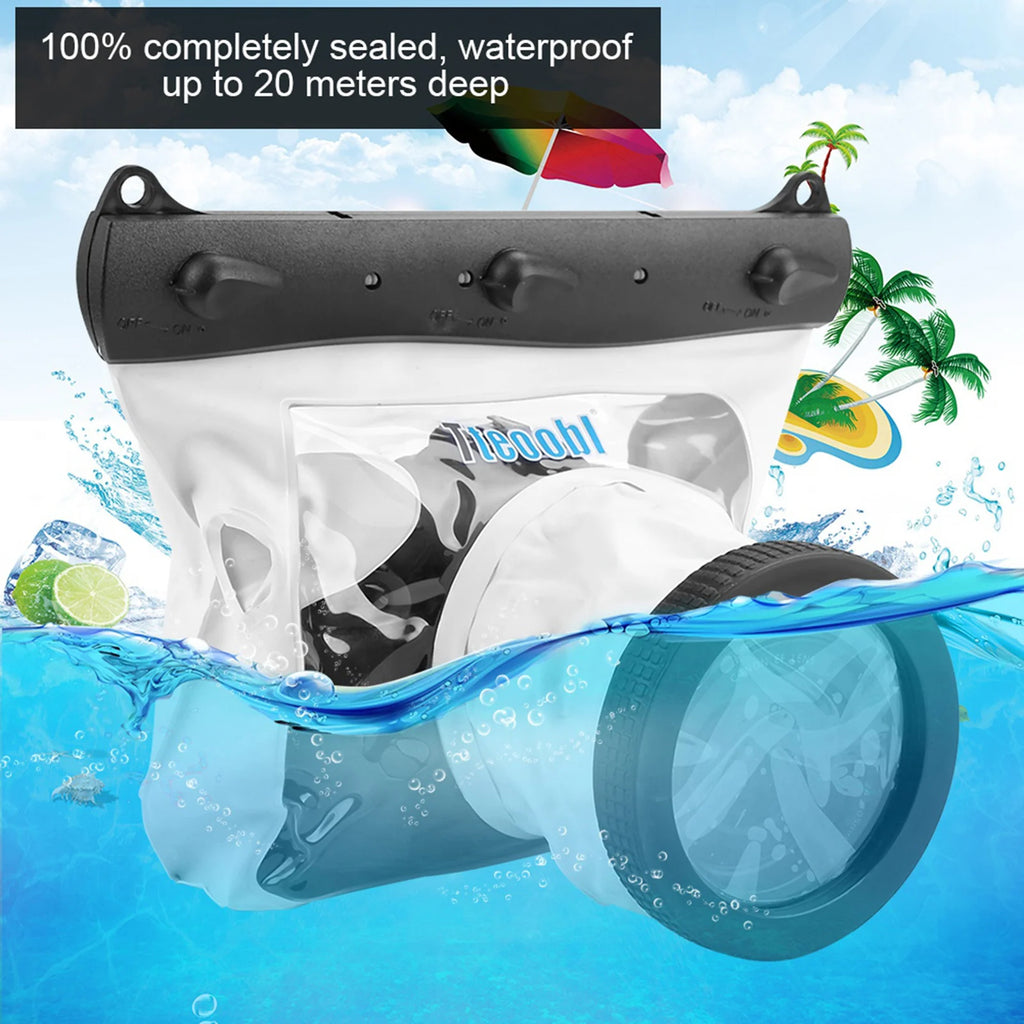 Camera Case Underwater Diving Tteoobl Waterproof Dving Bag 20M Nikon